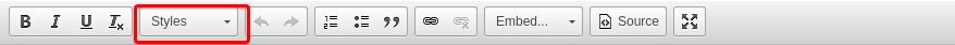 Text editor toolbar with headers button highlighted.